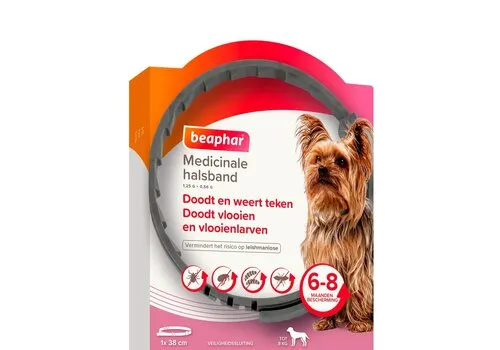 Beaphar Medicinale halsband hond tot 8 kg