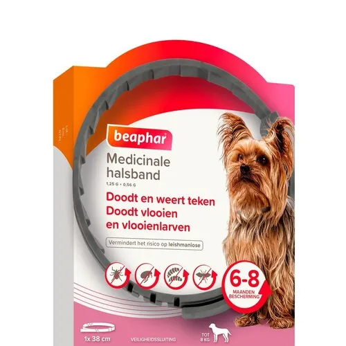 Beaphar Medicinale halsband hond tot 8 kg