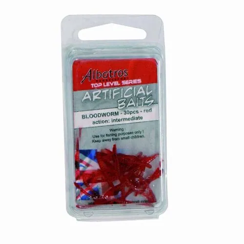Albatros Artificial Bloodworm Rood 30 stuks