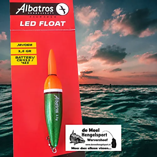 Albatros LED Float Jayden batterij dobber