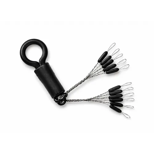Rigsolutions Threaded Black Rubber Stops Medium Zwart