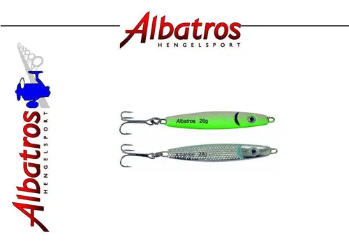 Albatros Herring Pilker 28g Zilver Groen