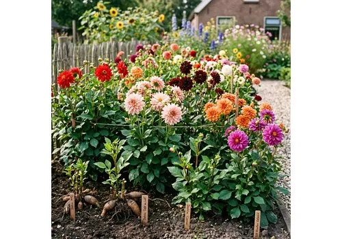 JUNAVERA Dahlia knollen mix | diverse kleuren | losse knol | per stuk