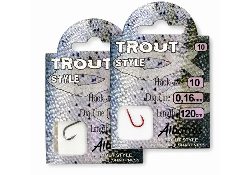 Albatros Hakenboekje trout maat 6