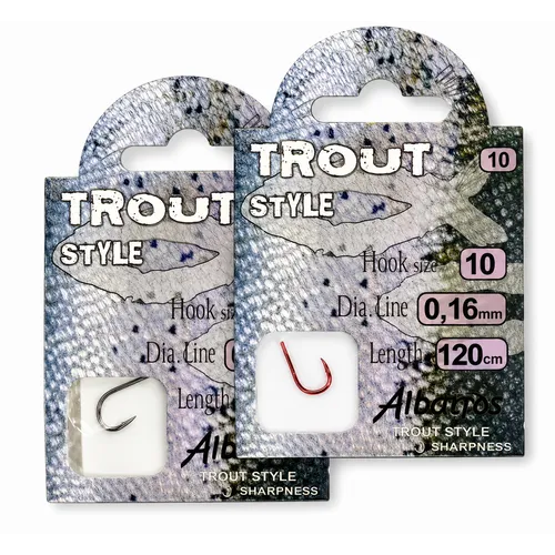 Albatros Hakenboekje trout maat 6