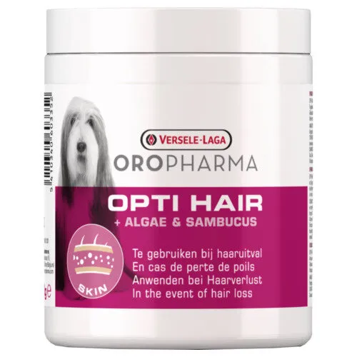 Versele-Laga Oropharma Opti Hair Dog tegen haaruitval 130 g