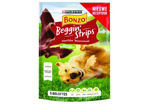 Bonzo Beggin' Strips 120 g Bacon