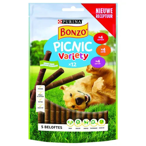 Bonzo Picnic Variety hondensnacks