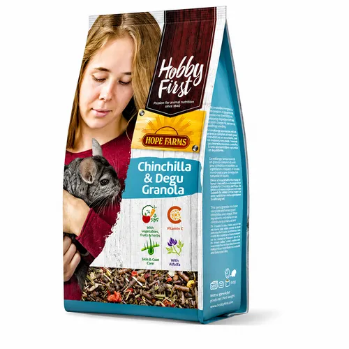 HobbyFirst Chinchilla & Degu Granola 2 kg