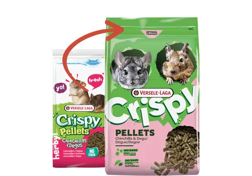 Versele-Laga Crispy Pellets Chinchilla & Degu