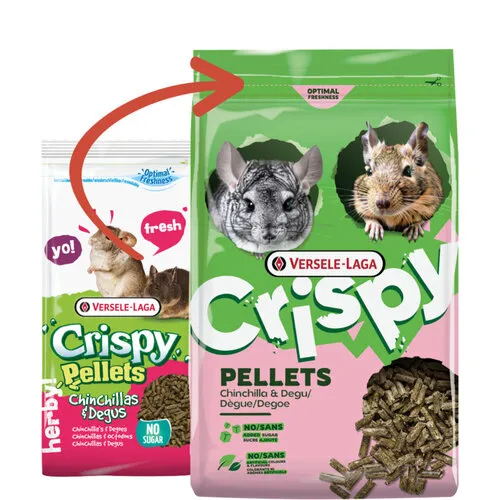 Versele-Laga Crispy Pellets Chinchilla & Degu