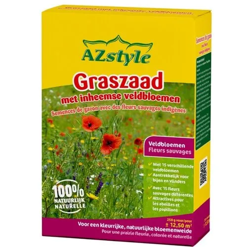 ECOstyle Graszaad met veldbloemen