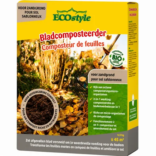 ECOstyle Bladcomposteerder zandgrond