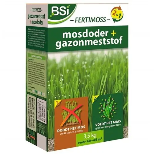 BSI Fertimoss 2 in 1 meststof en anti mos 3,5 kg