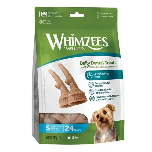 Whimzees Antler kauwsnack S