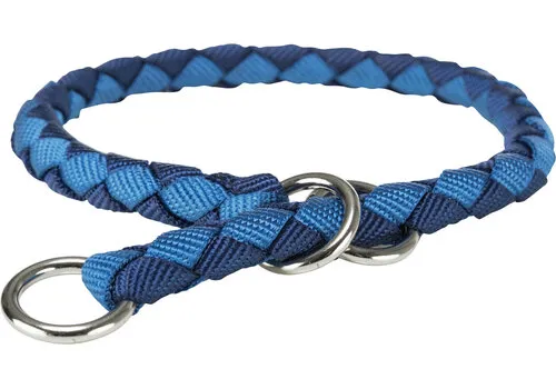 Trixie Cavo Anti-Trek Halsband Oceaan Blauw/Grafiet XS