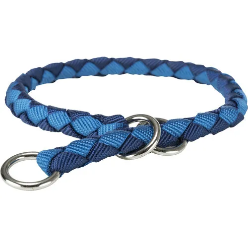 Trixie Cavo Anti-Trek Halsband Oceaan Blauw/Grafiet XS