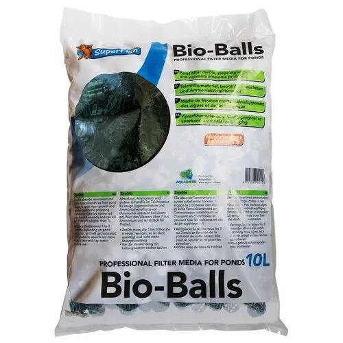 SuperFish Filter BioBalls in zak