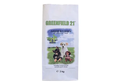 Greenfield Puppy en junior hondenvoer lam en rijst
