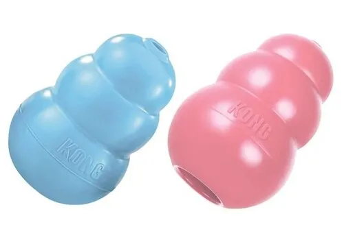 KONG Puppy kauwspeeltje XS gemengde kleuren