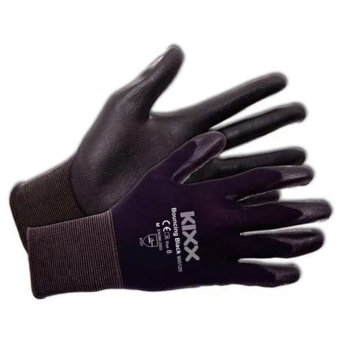 KIXX Bouncing Black tuinhandschoenen maat 10