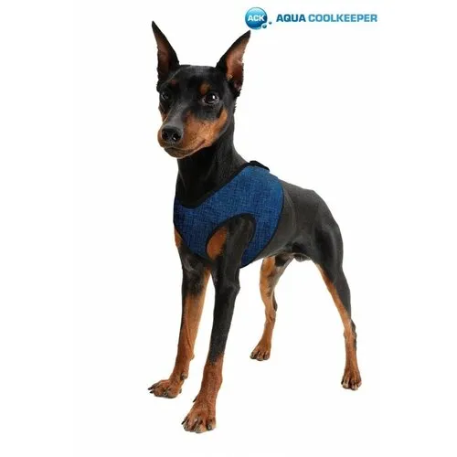 Junai.nl Koelend hondentuig blauw