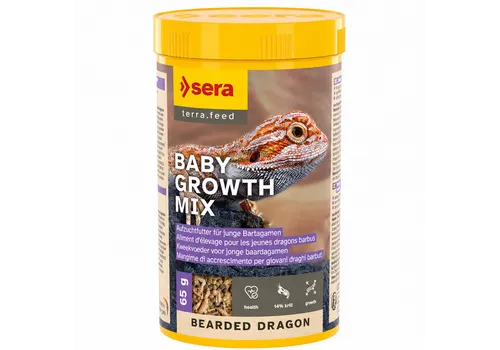 Sera Bearded Dragon Baby Growth Mix