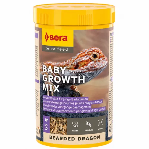 Sera Bearded Dragon Baby Growth Mix