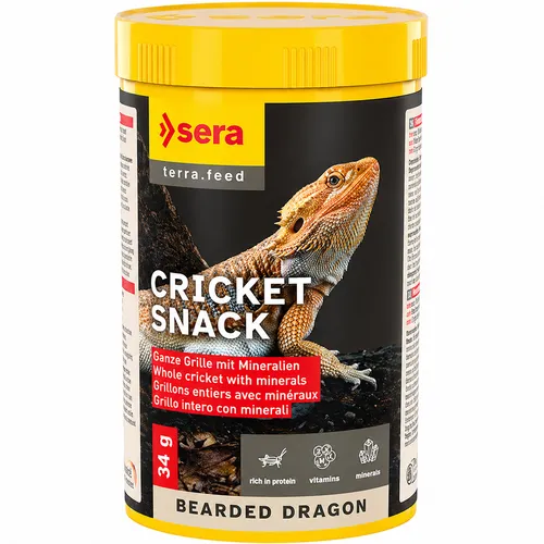 Sera Bearded Dragon Cricket Snack