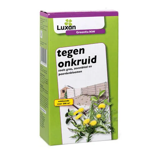 Luxan Greenfix Zero tegen onkruid en mos