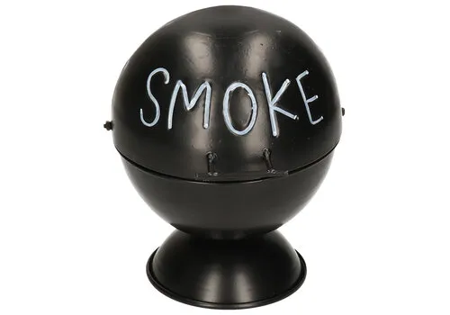 Boltze Home BBQ buitenasbak Smoke zwart