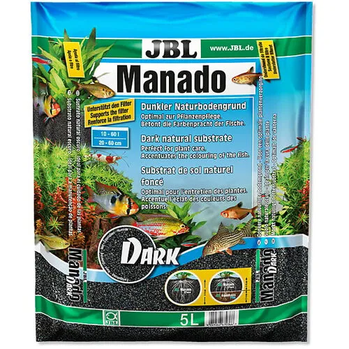 JBL Donkere aquarium bodemgrond
