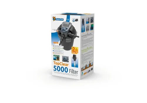 2ekans Superfish TopClear 5000 Filter - UV drukfilter