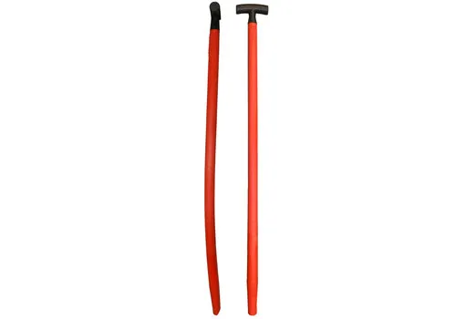 MM Eurotool Schopsteel met kruk glasfiber gebogen