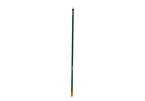 Excellent Lichtmetalen bezemsteel groen 150 cm