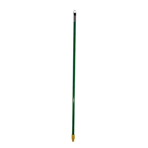 Excellent Lichtmetalen bezemsteel groen 150 cm