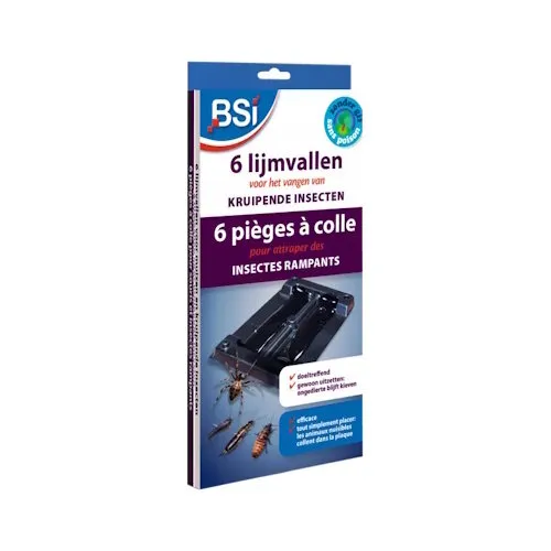 BSI 6 lijmvallen voor ongedierte