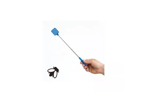 Out of the Blue Uitschuifbare mini vliegenmepper sleutelhanger