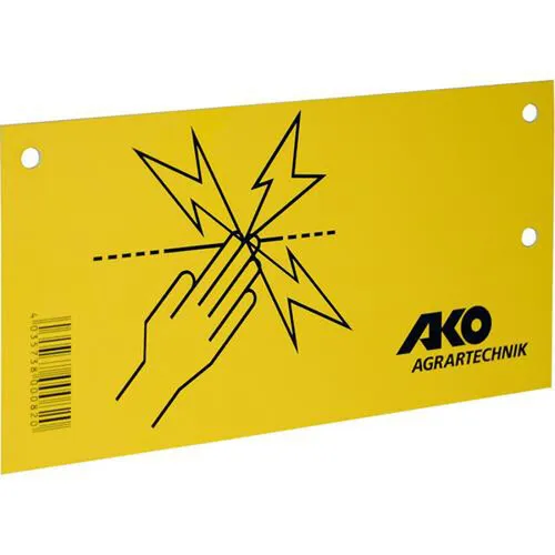 AKO Waarschuwingsbord voor schrikdraad