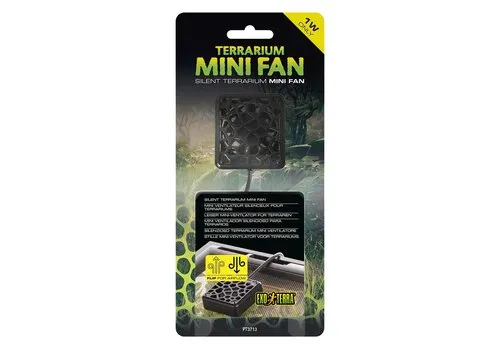 Exo Terra EX Silent Terrarium Mini Fan zwart