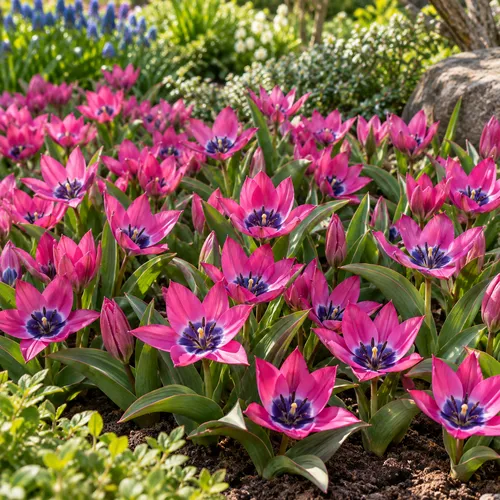JUNAVERA Tulipa humilis Little Beauty bloembol | 10 cm hoog | verkoop per bol