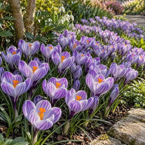 JUNAVERA Crocus vernus Striped Beauty | bloembol per stuk | 10 cm hoog