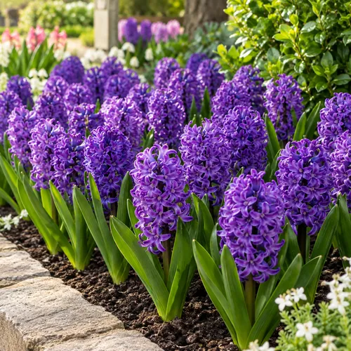JUNAVERA Hyacinthus orientalis | Hyacint paars | 3 bloembollen | 25 cm hoog