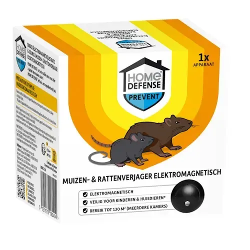 2ekans Home Defense Elektromagnetische muizen en rattenverjager