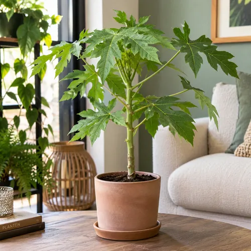 JUNAVERA Carica papaya | 14 cm pot | 40 cm hoog