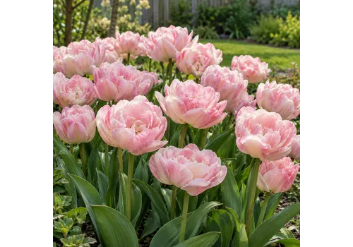 JUNAVERA Tulipa Angelique | wit roze tulp | zak 100 bollen