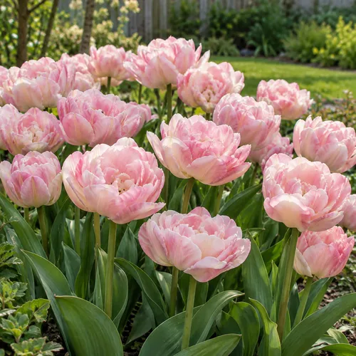 JUNAVERA Tulipa Angelique | wit roze tulp | zak 100 bollen