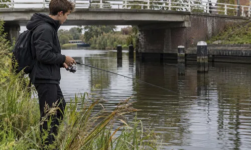 Dropshot vissen op roofvis