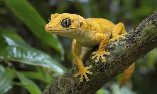 Golden Gecko verzorgen: Gekko badenii