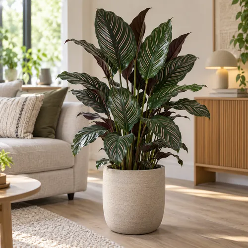 JUNAVERA Calathea Sanderiana | pot 19 cm | 105 cm hoog